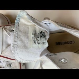 Converse White high tops